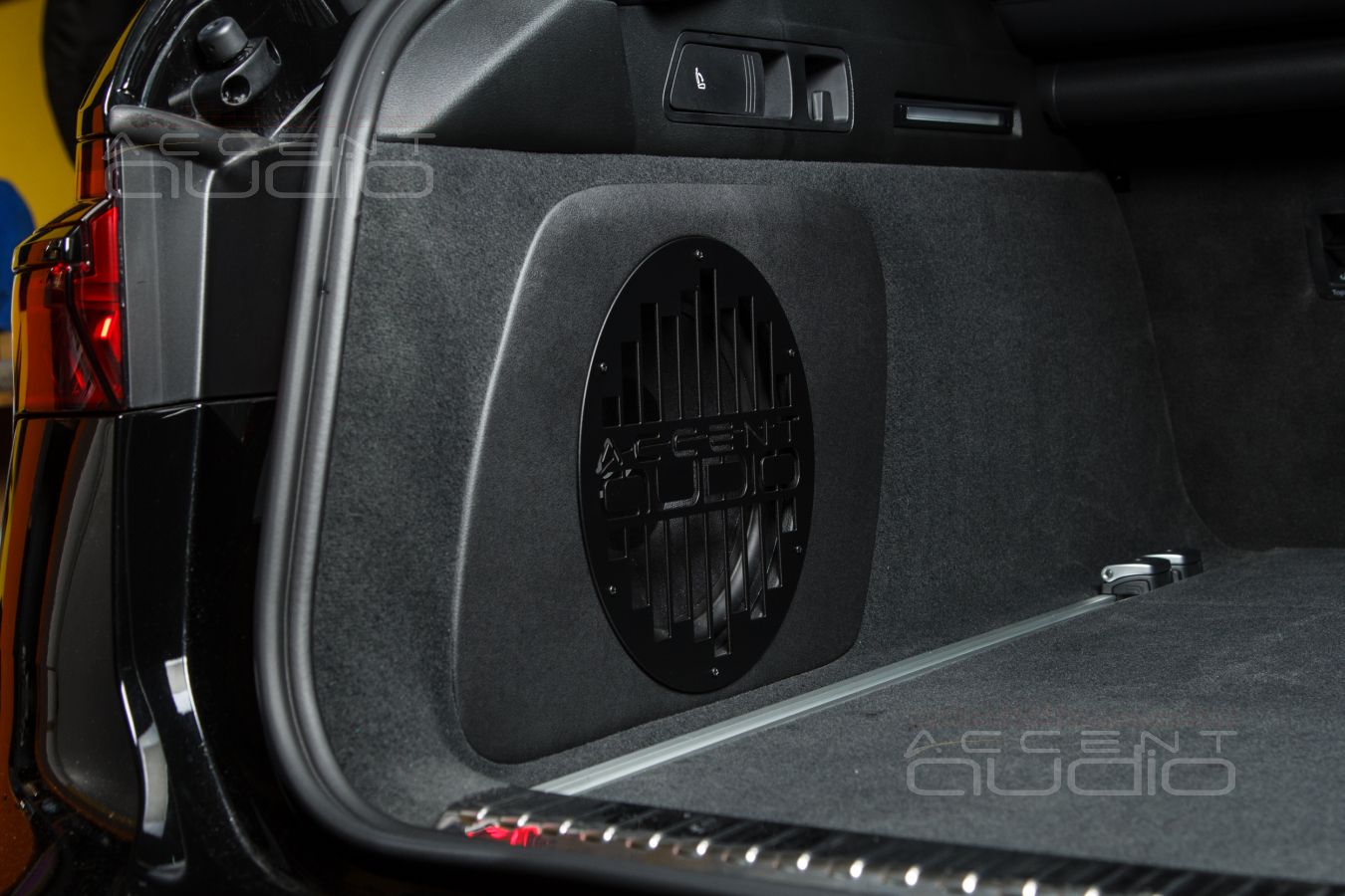 Сабвуфер-стелс с головкой от Dego специально для Audio RS6 Avant