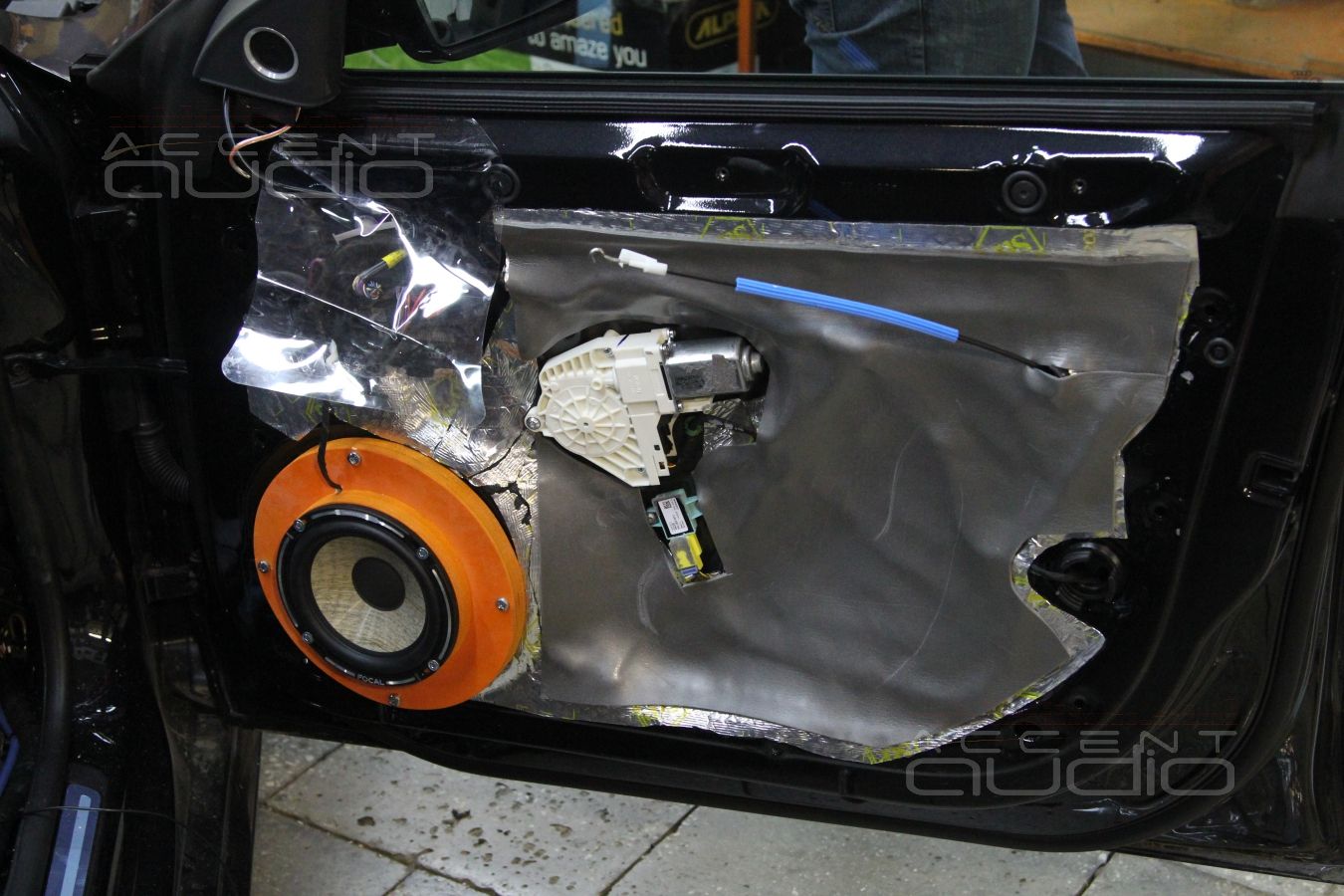 Шумоизоляция и мидбасы в Audi A5 S-Line