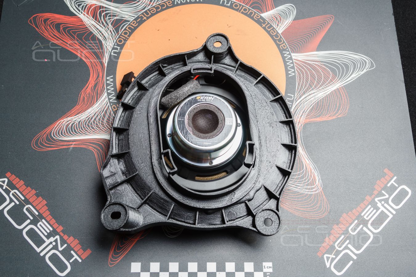 Комплект из двух подиумов для установки 165 мм мидбасовых излучателей в MB GLS 2019-2023.