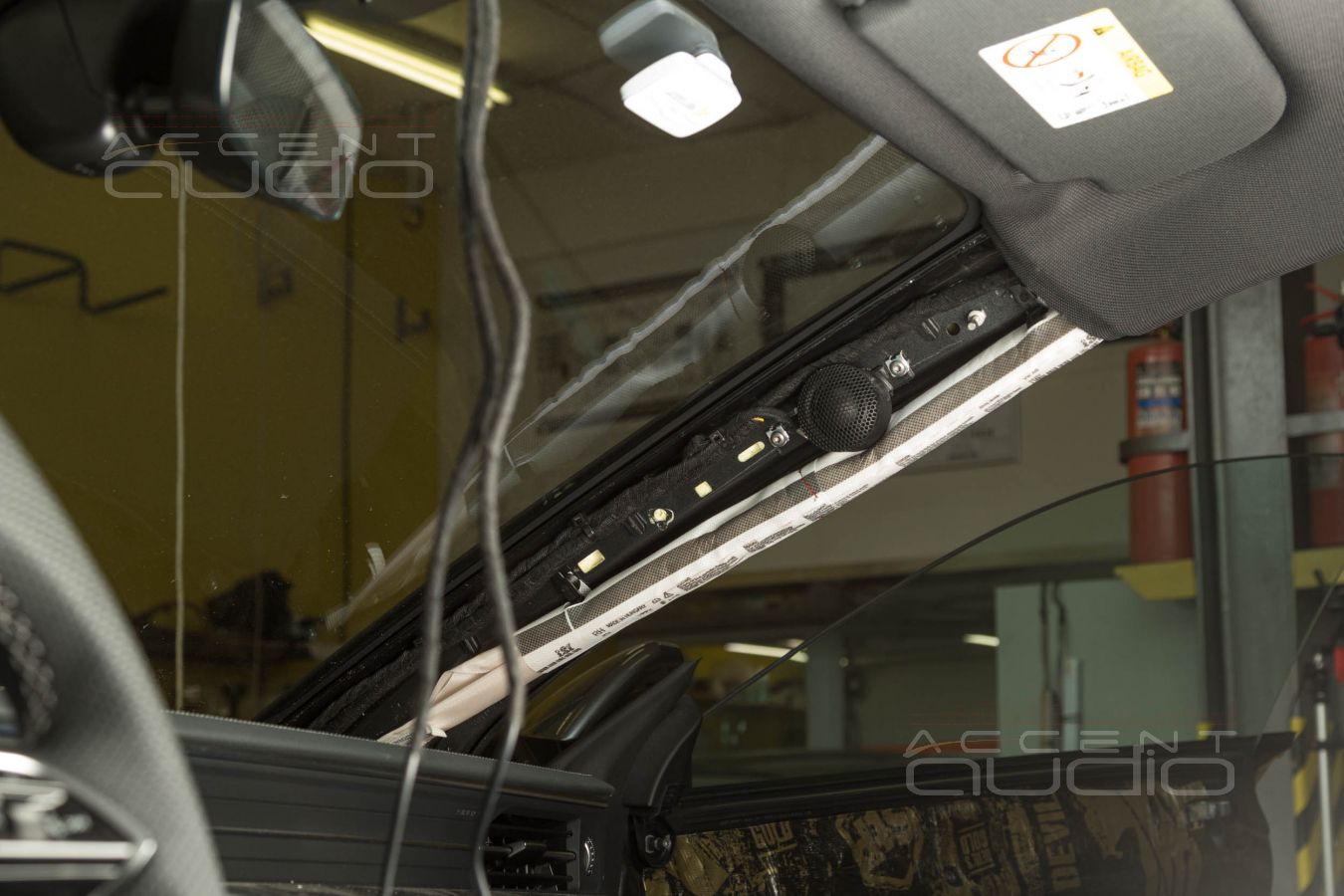 Шикарные, дешевые, немецкие твитеры SOAudio SO29NEO в штатных местах Audi A7