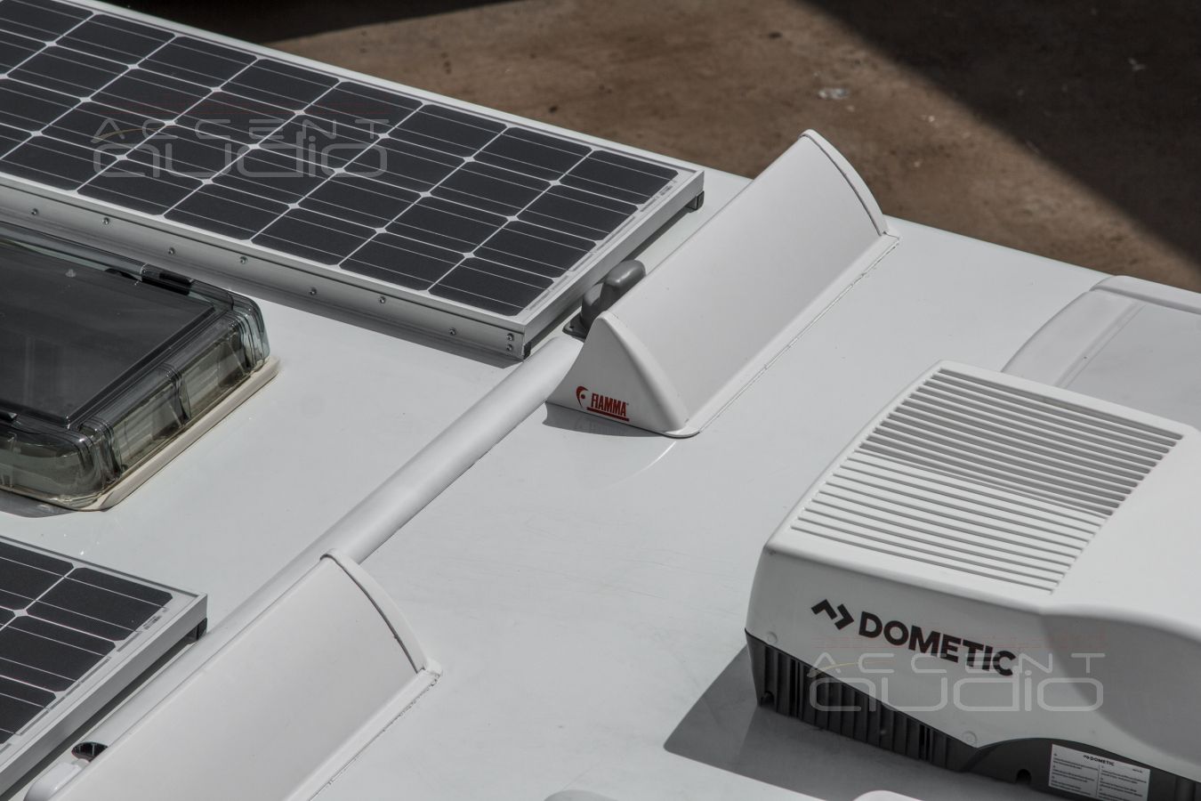 Мощь зеленой энергетики в автодоме Hymer на базе Mercedes Sprinter