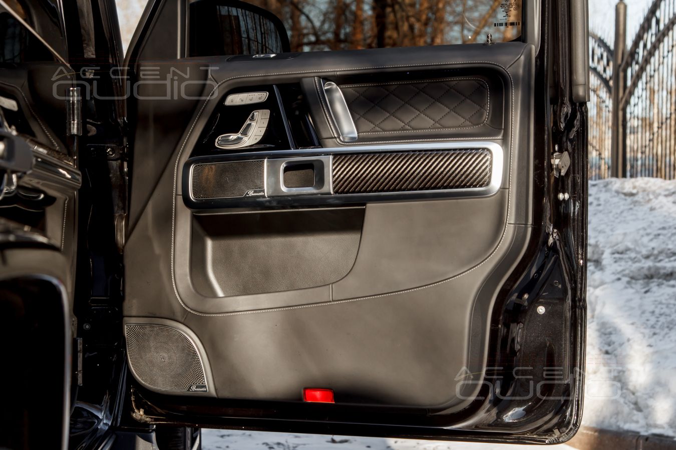 Установка Focal 6WM Woofer Utopia Be M в Mercedes-Benz Gelandewagen