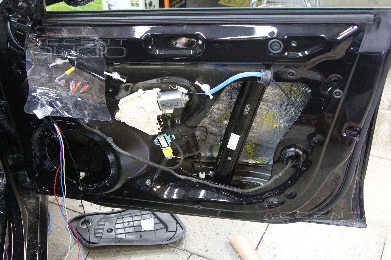 Шумоизоляция и мидбасы в Audi A5 S-Line