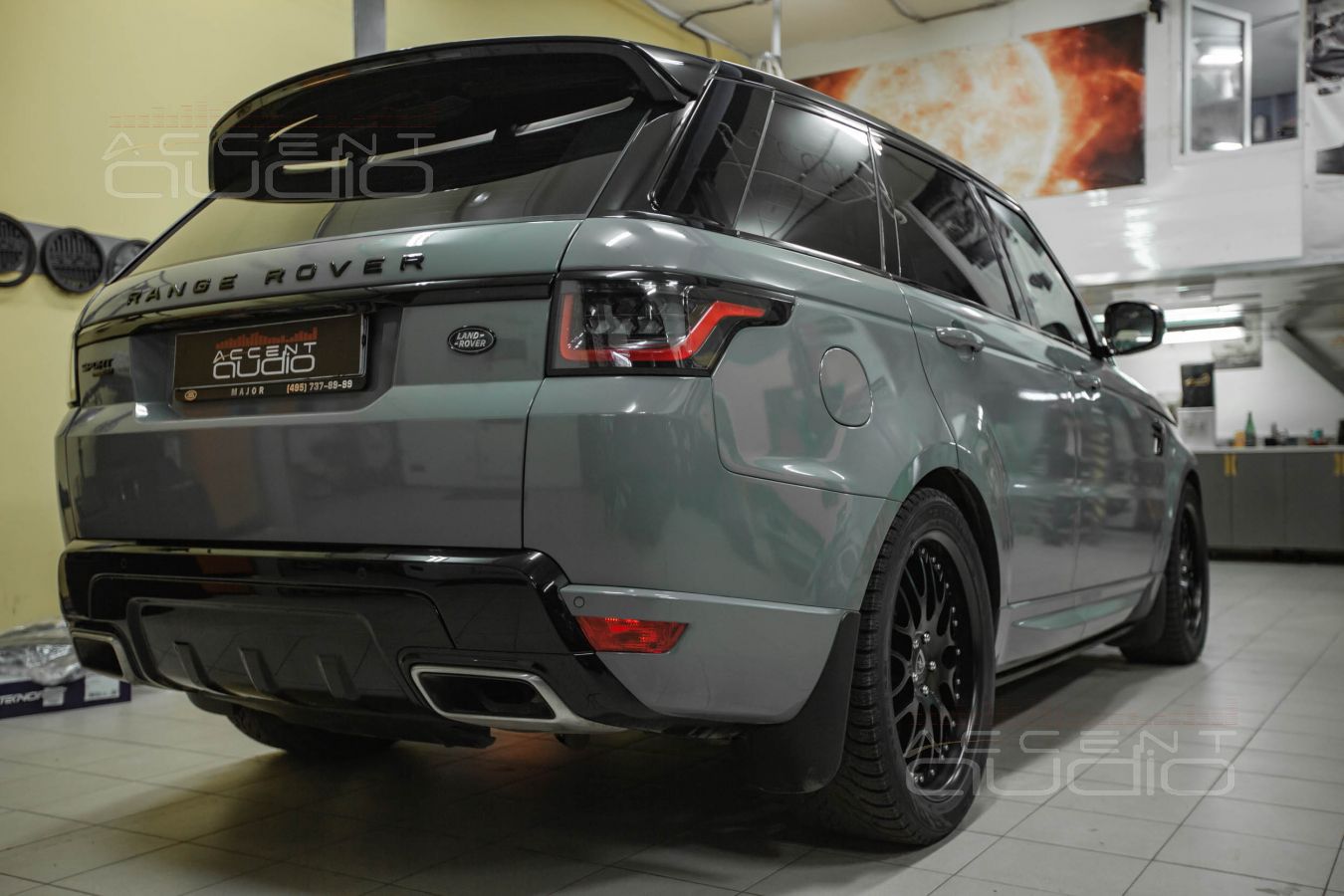 Жёлтый проект аудиосистемы для Range Rover Sport и эффективная экономия средств