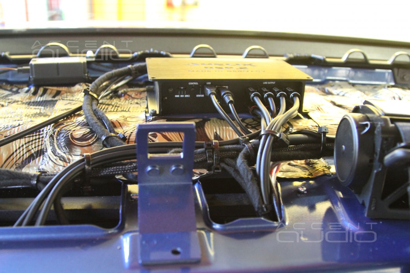 Установка аудиопроцессора в BMW