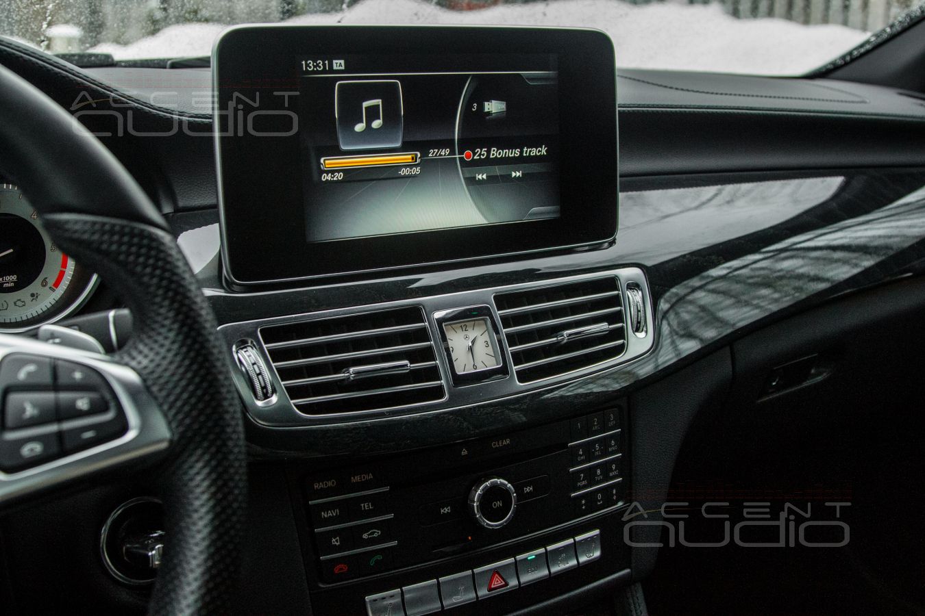 Техническое Задание на новую аудиосистему в Mercedes CLS