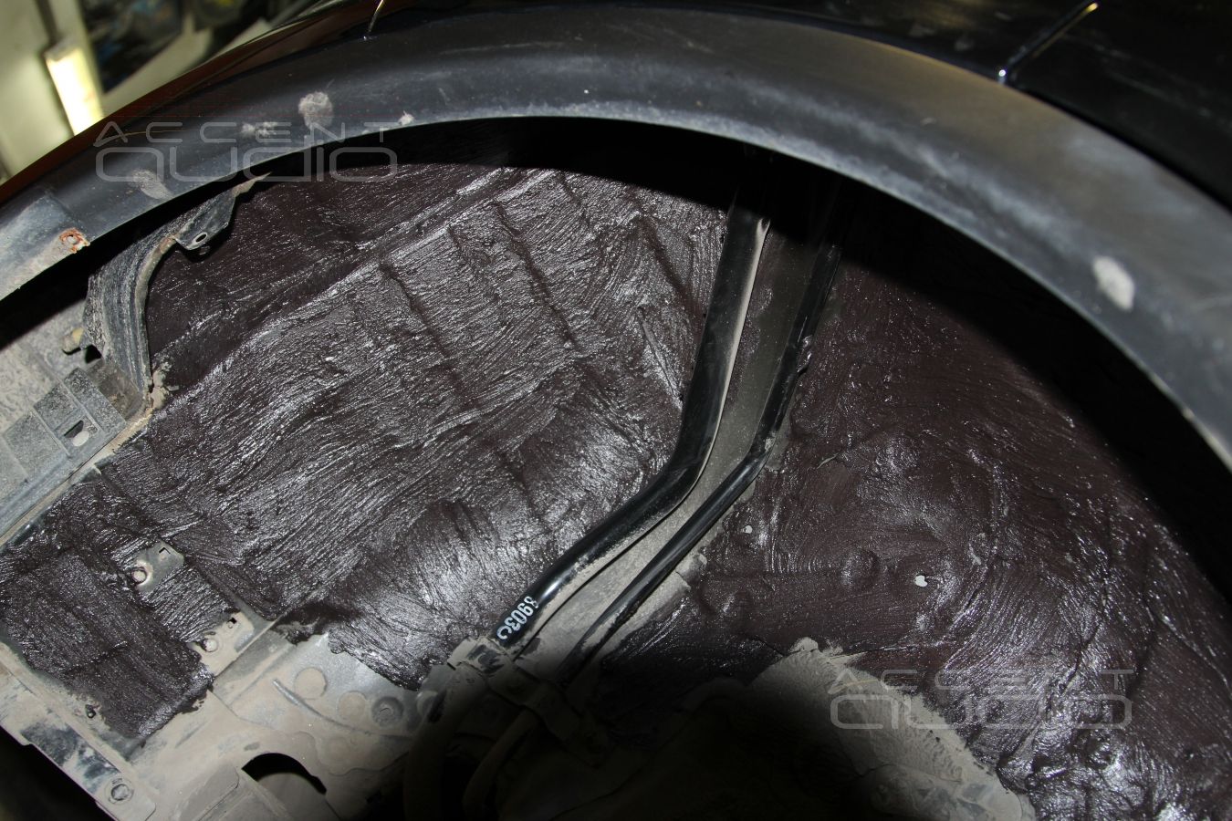 Шумоизоляция арок Infiniti FX35