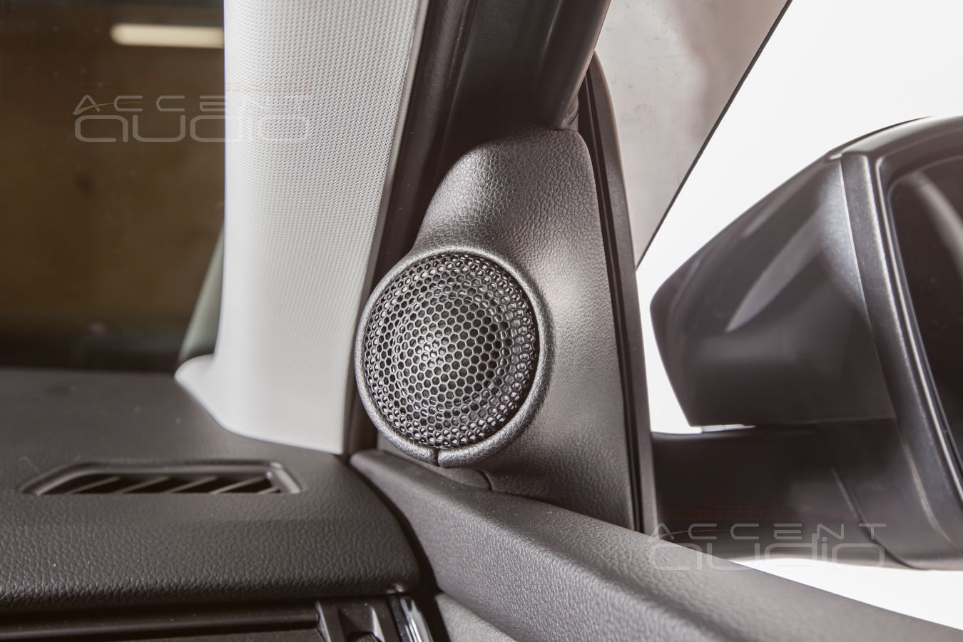 Подиумы под твитеры SOaudio 29NEO в Skoda Octavia A7