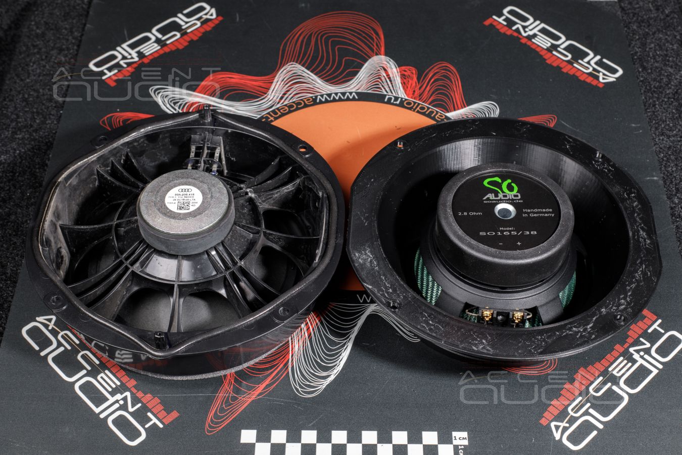 Аудиоподготовка дверей и установка SOAudio SO 165/38 в новой Audi Q5 ll