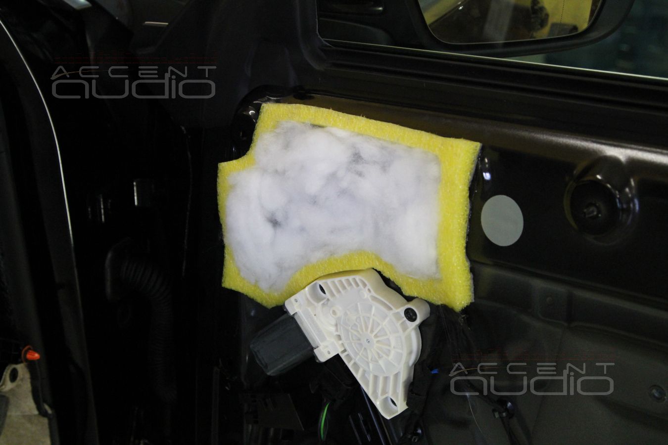 Установка среднечастотных пищалок (СЧ-ВЧ излучатели) 