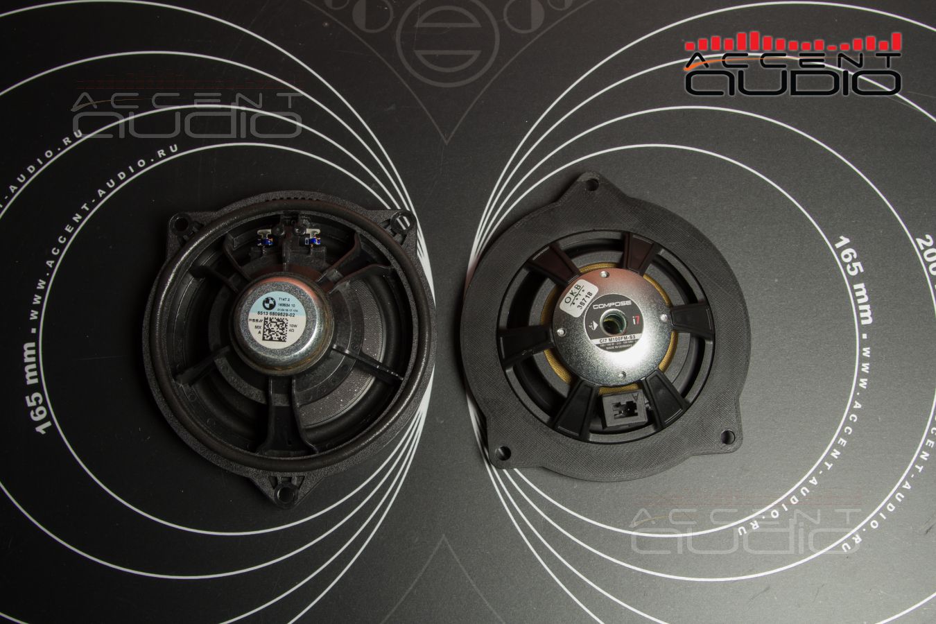 Среднечастотное звено в BMW X7 на динамиках Helix i7 – правильный штатный монтаж