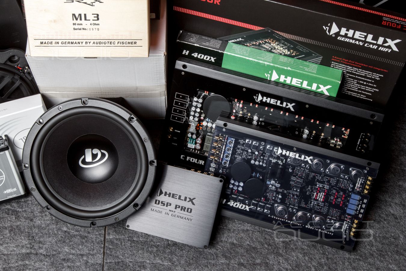 Проект на модернизацию аудиосистемы в новый Mercedes-Benz GLS 2020