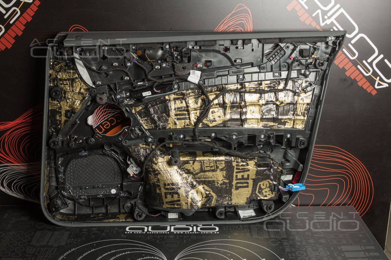 Играющие двери Audi A7 – реально и без сложностей