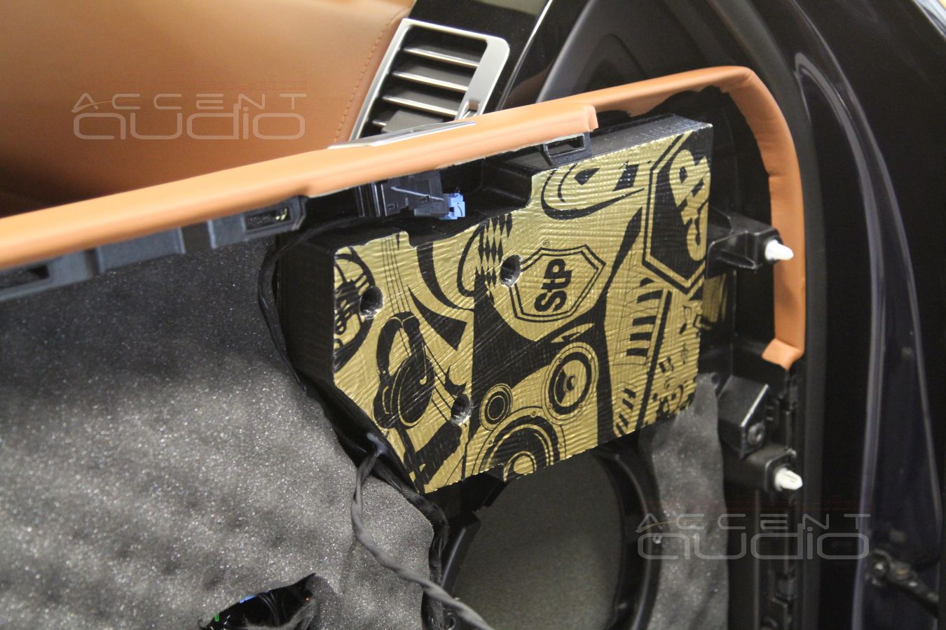 Установка среднечастотных Brax ML3, 3D печать объёмов и оригинальные крепления