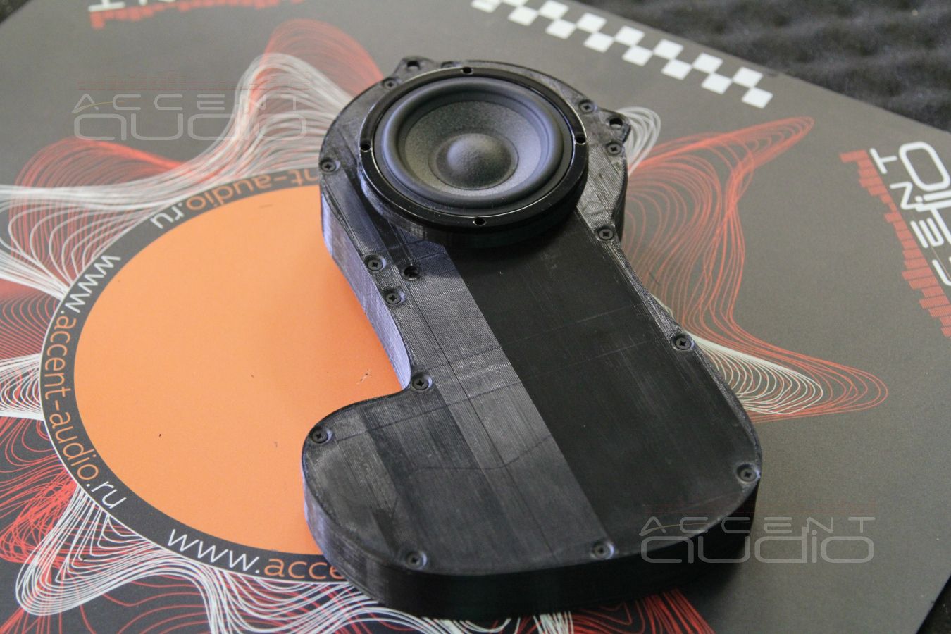 3D печать: правильная установка среднечастотных Brax ML3 в задние двери BMW 730 LD