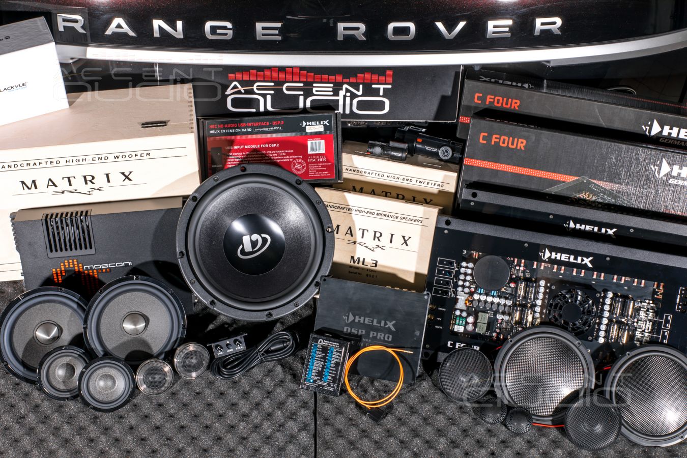 Проект Hi-End аудиосистемы для Range Rover Autobiography