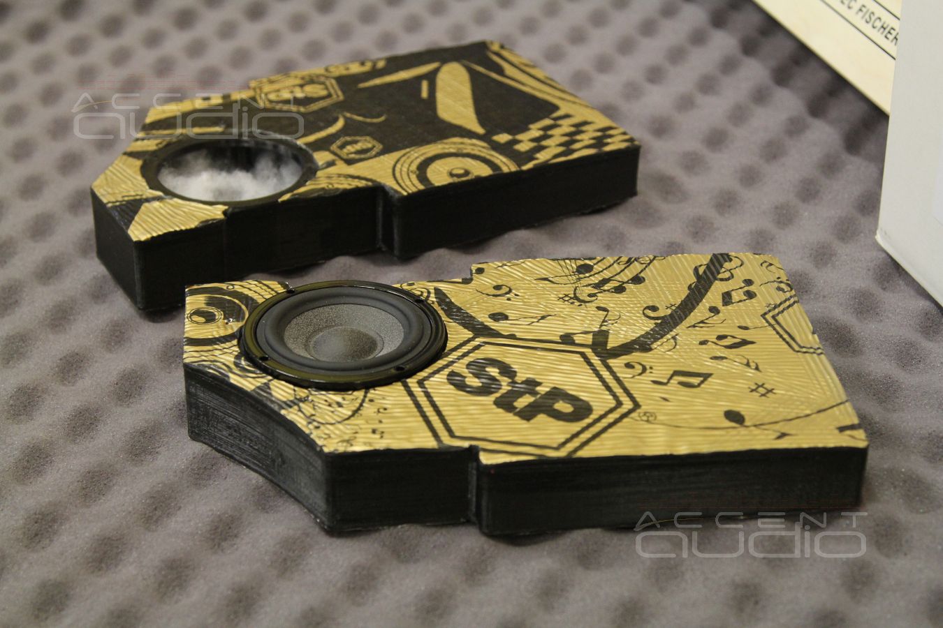 Установка среднечастотных Brax ML3, 3D печать объёмов и оригинальные крепления