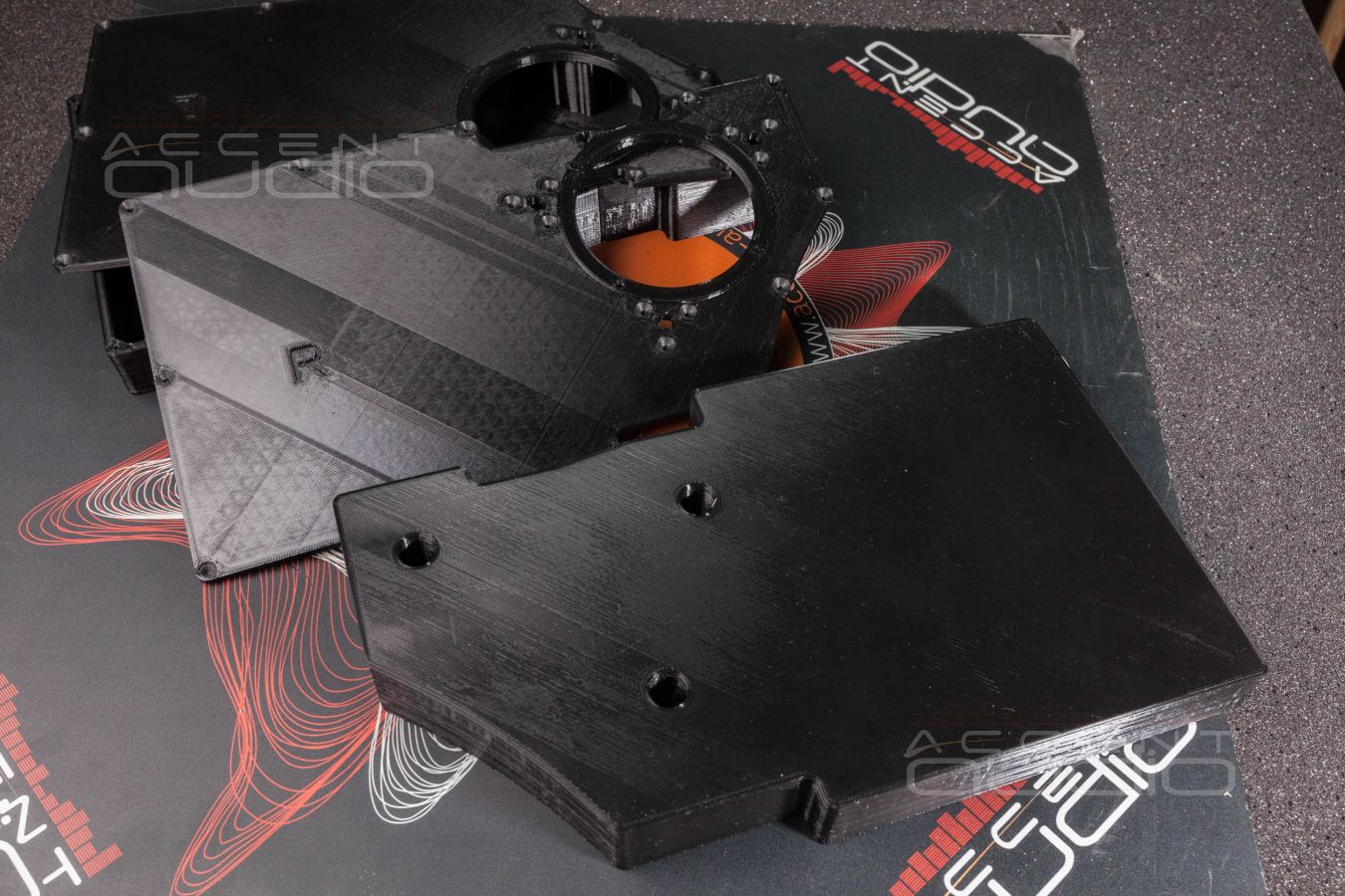 Установка среднечастотных Brax ML3, 3D печать объёмов и оригинальные крепления