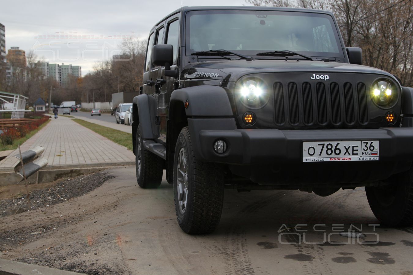 Тюнинг Jeep Wrangler Rubicon Black Edition: кроме аудиосистемы ...
