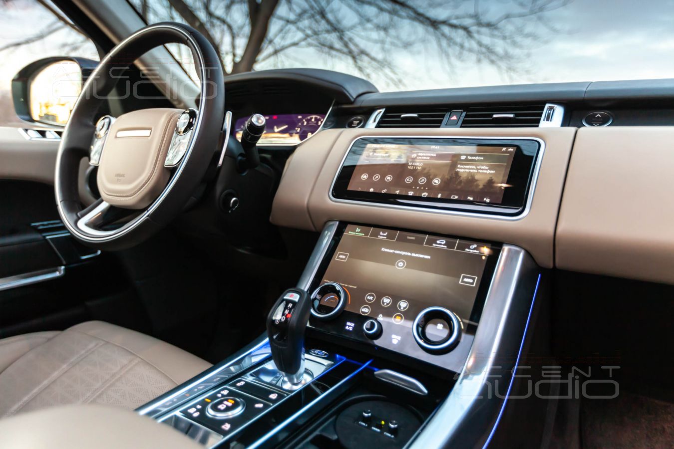 Проект новой аудиосистемы в Range Rover Sport на немецких комплектующих