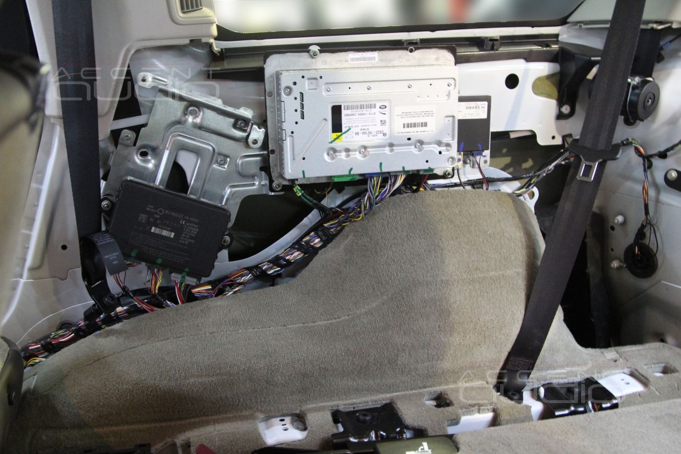 Установка усилителей E.O.S в Range Rover Discovery