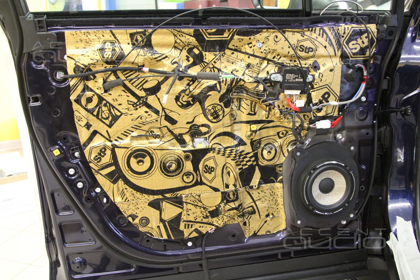 Мидбасы: Установка фронтальной акустики Focal Performance PS165F3 в Lexus RX350 