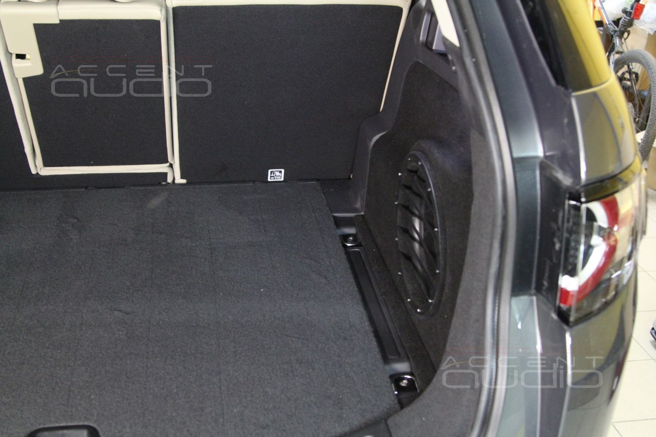 Выбор компонентов аудиосистемы в LandRover Discovery Sport