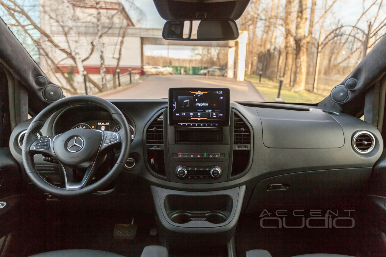 Новый Alpine iLX-F903D в Mercedes-Benz Vito Tourer