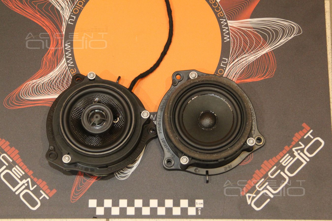 Установка комплекта тыловых динамиков BLAM BM-100C