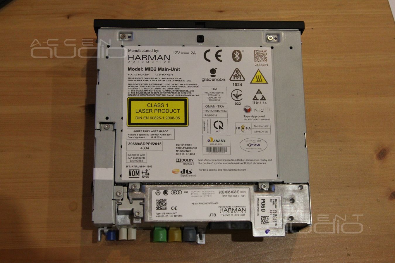 Штатная аудиосистема Porshe