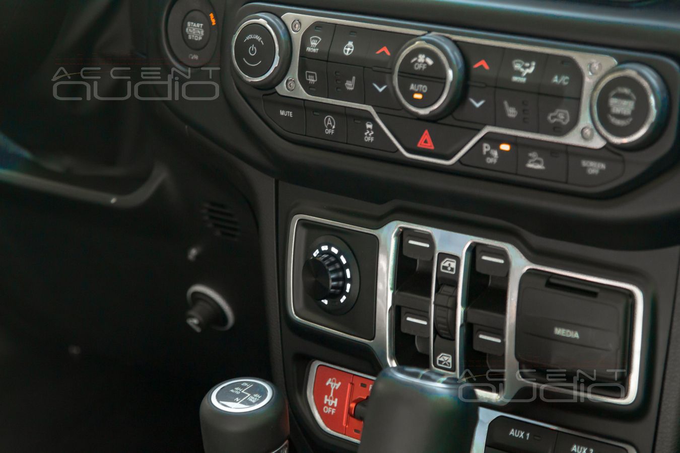 Helix Conductor – интеграция аудиофильского интерфейса управления в Jeep