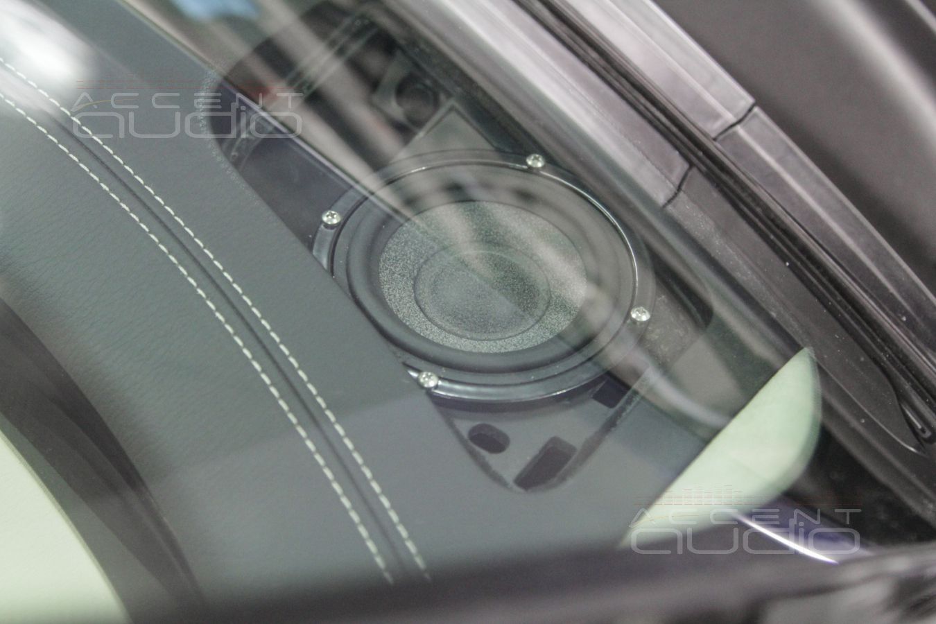 Установка акустики: установка среднечастотных Brax ML3 в торпеду Infiniti QX80