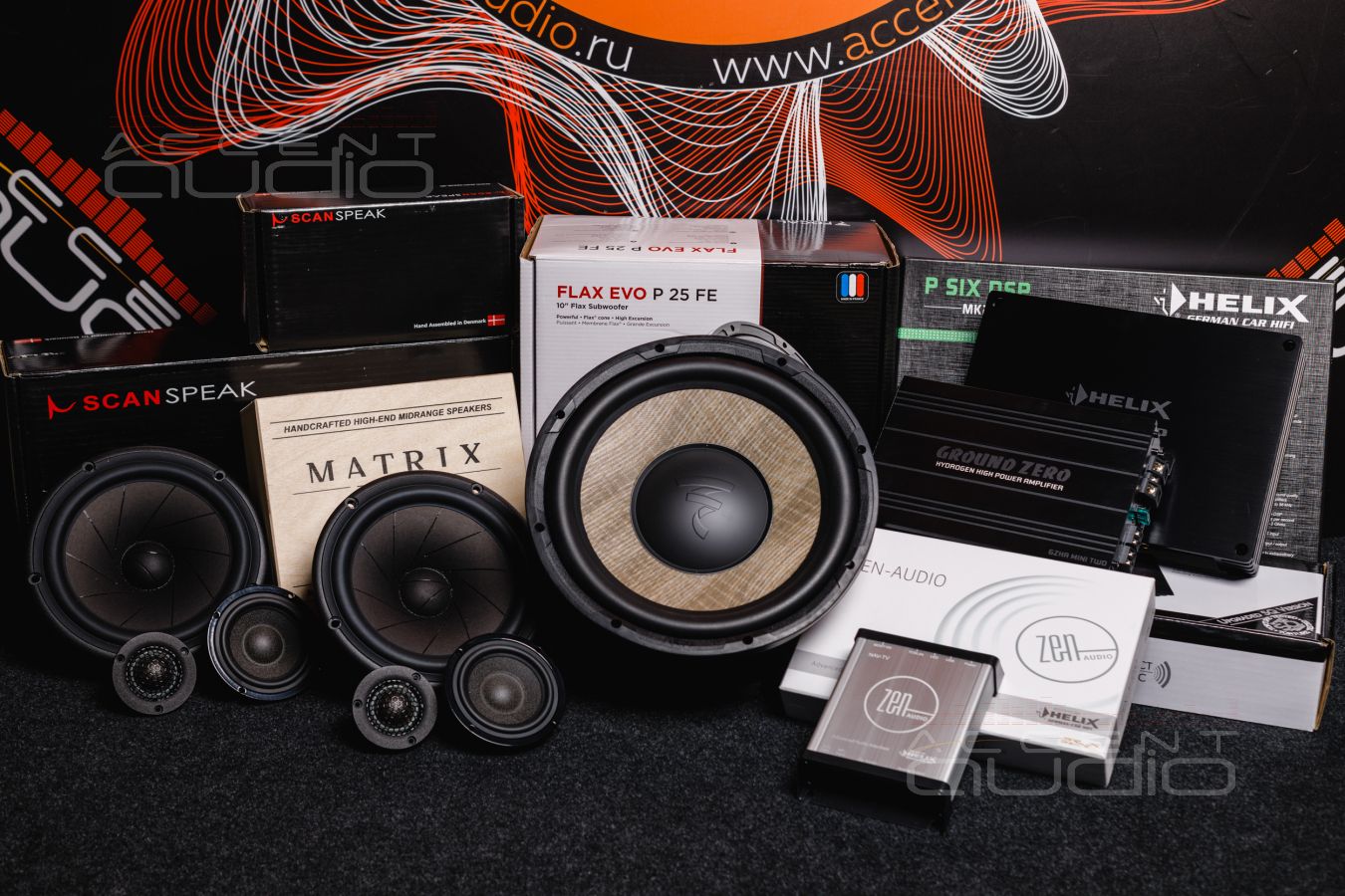 Проект адуиосистемы для Porsche Macan