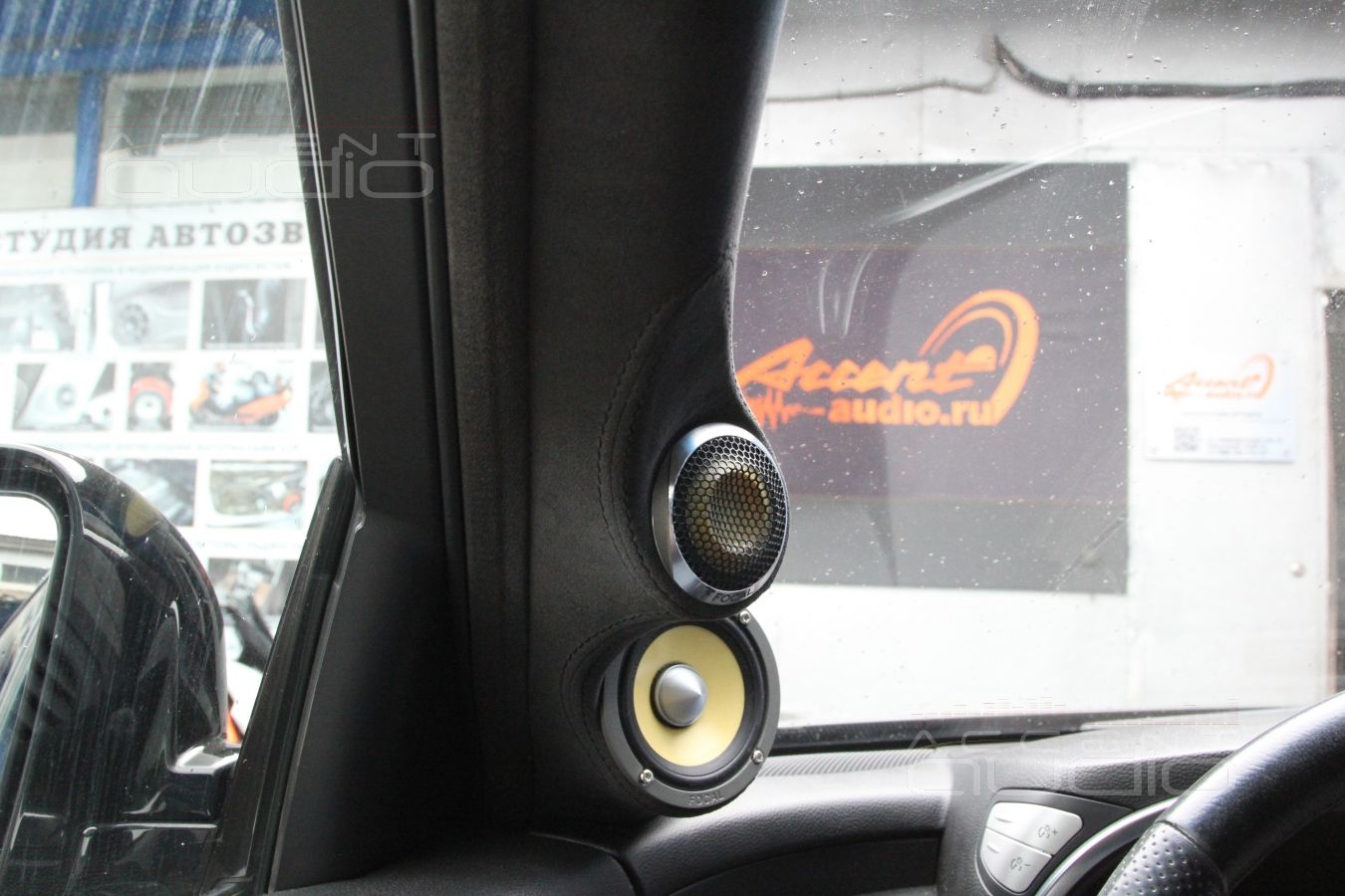 Новая акустика Focal ES 165 KX3 и правильное размещение СЧ и ВЧ излучателей в Infiniti FX 50