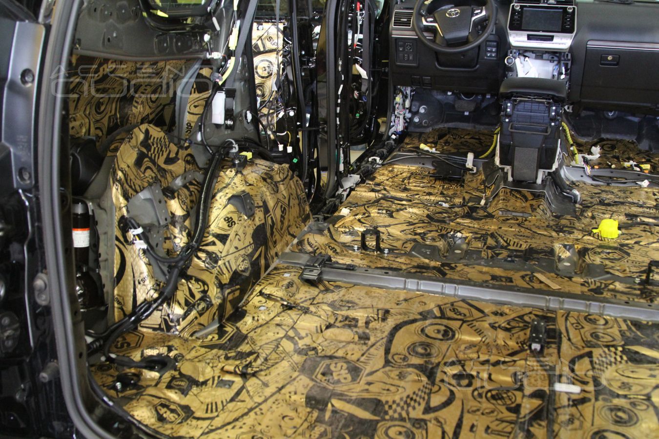 Правильная шумоизоляция Prado 150 