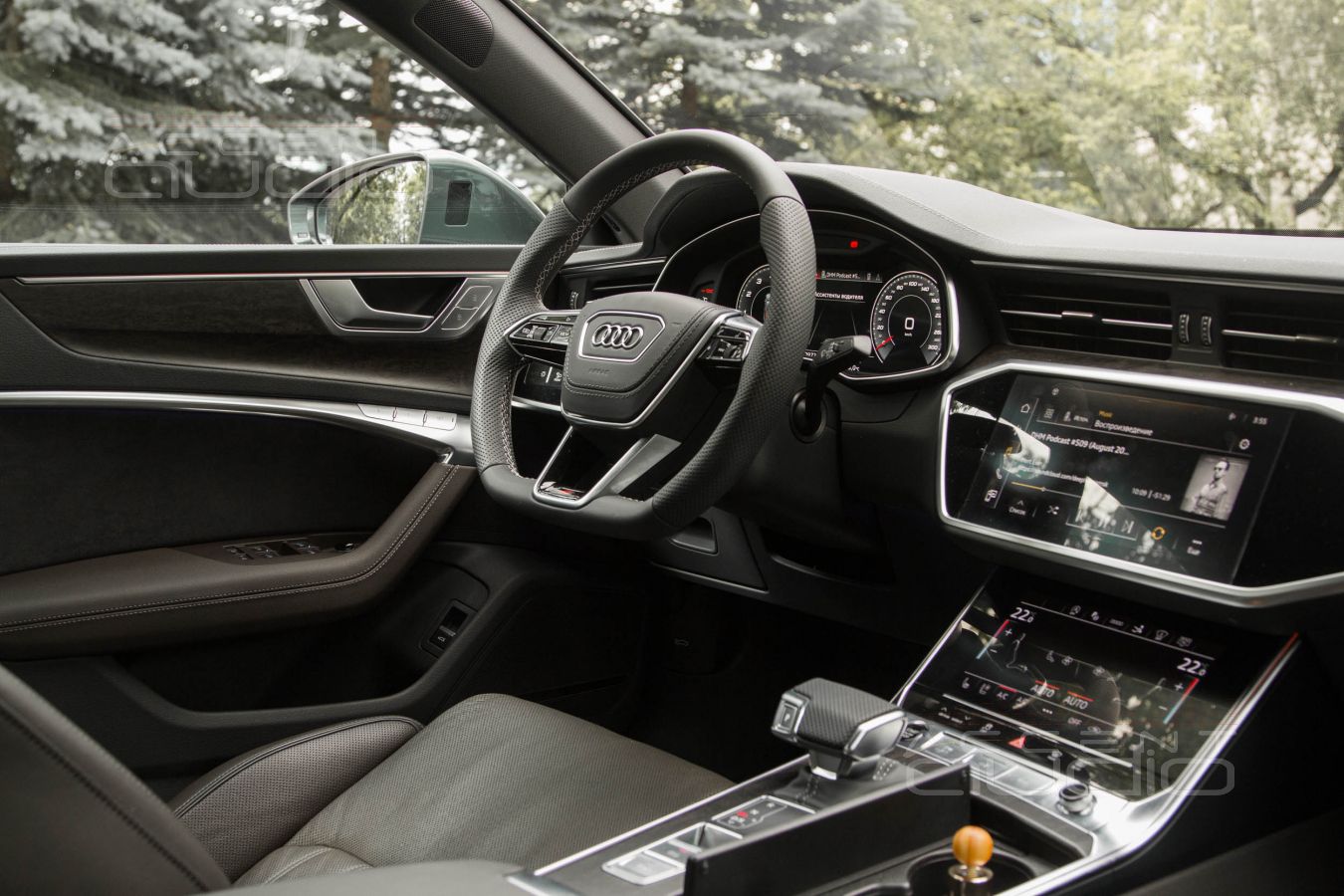 Среднечастотные динамики Brax GL3 в правильных, штатных местах Audi A7