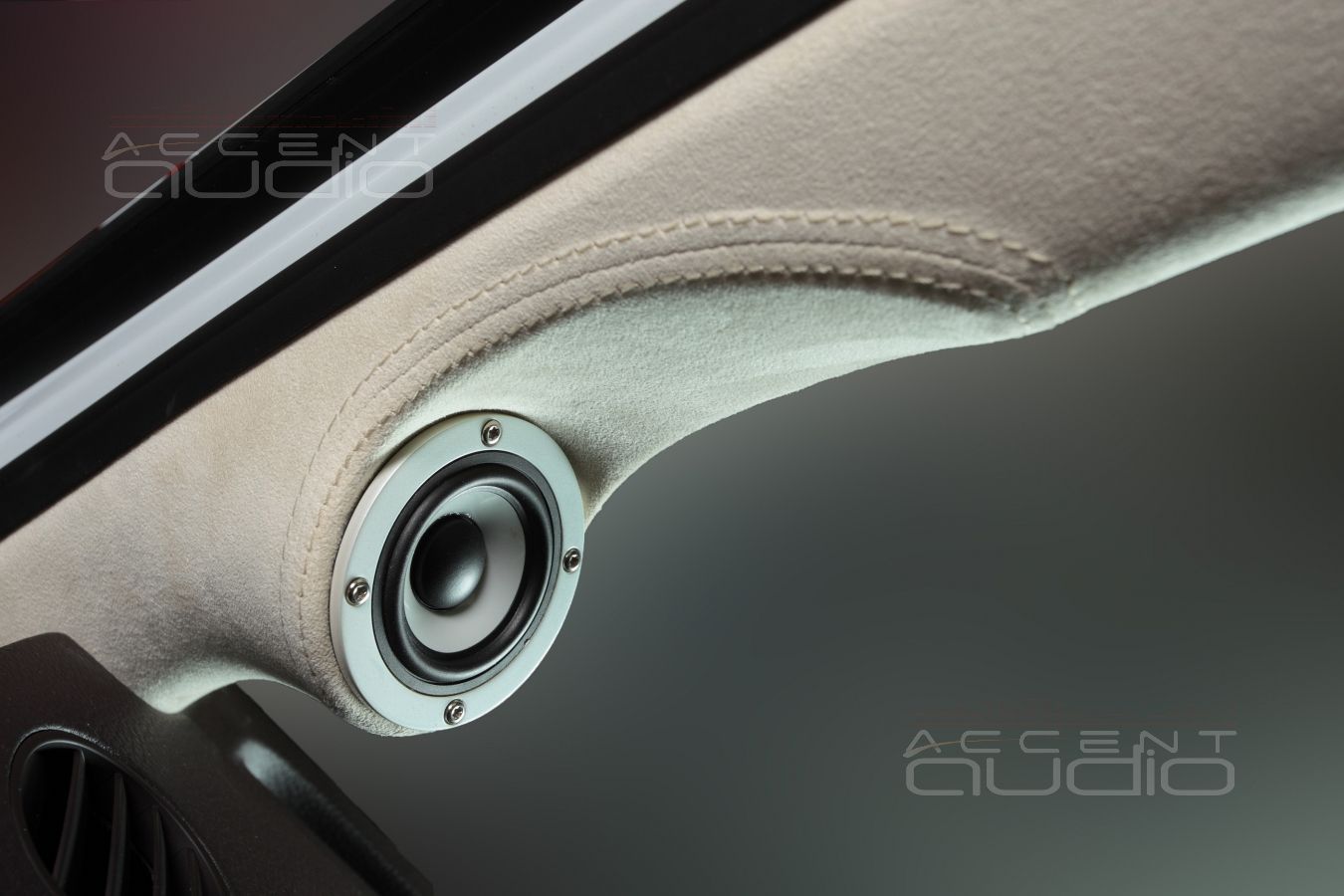 Среднечастотные твитеры Bewith A-50 в Volkswagen Touareg NF