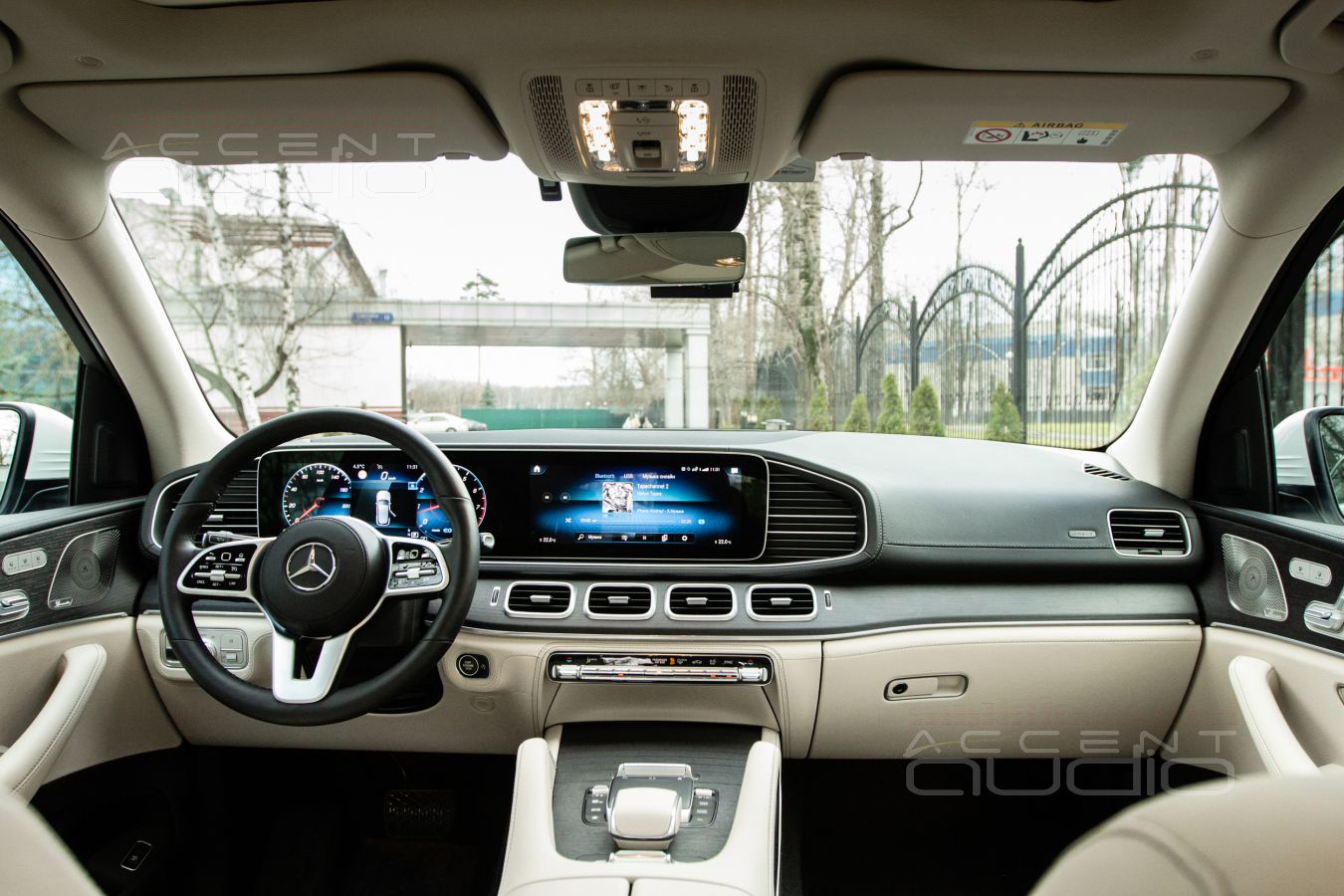 Результаты модернизации аудиосистемы Burmester в новом Mercedes GLE