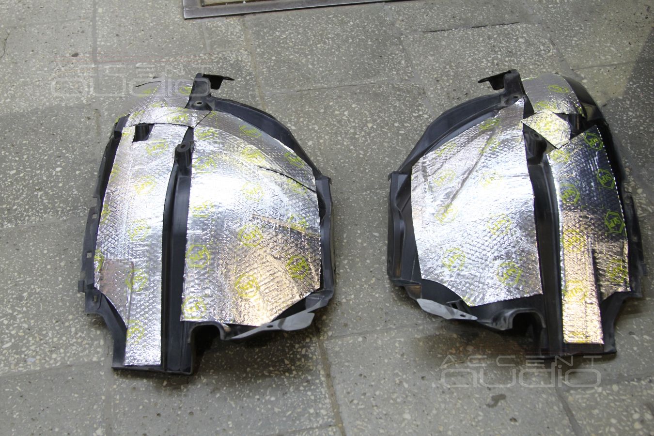 Шумоизоляция арок Infiniti FX35