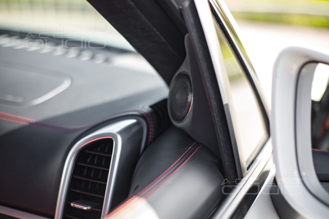 3D печать и 3D дизайн – размещение твитеров Brax ML1 в Porsche Cayenne