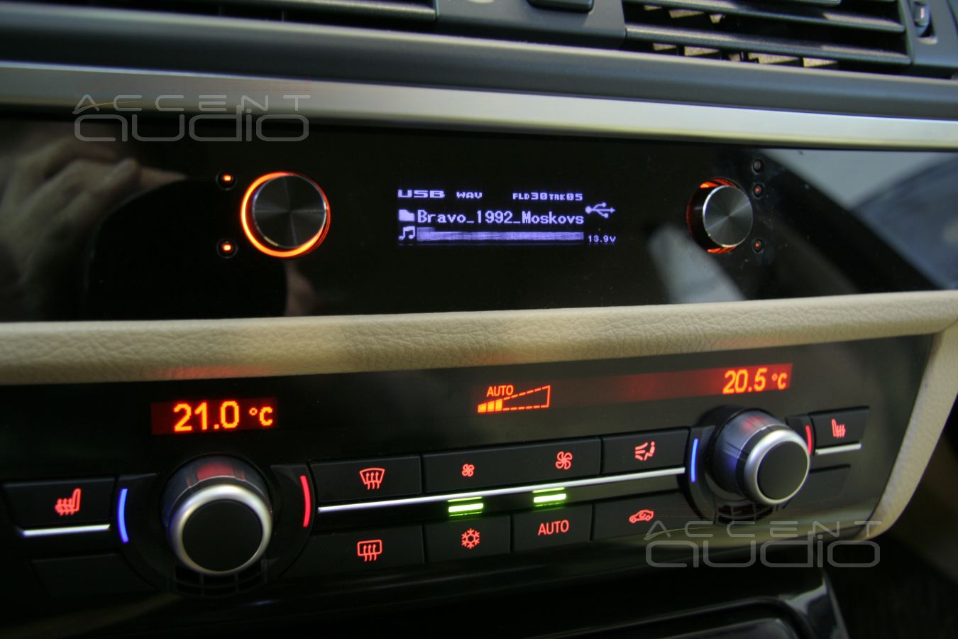 Замена/установка/интеграция новой магнитолы Pioneer DEX-P99RS в BMW 523i F10