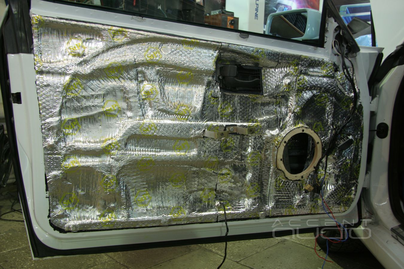 Шумоизоляция дверей Lancia Kappa Coupe