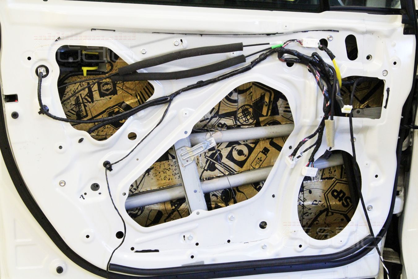 Аудиоподготовка дверей и установка мидбасов