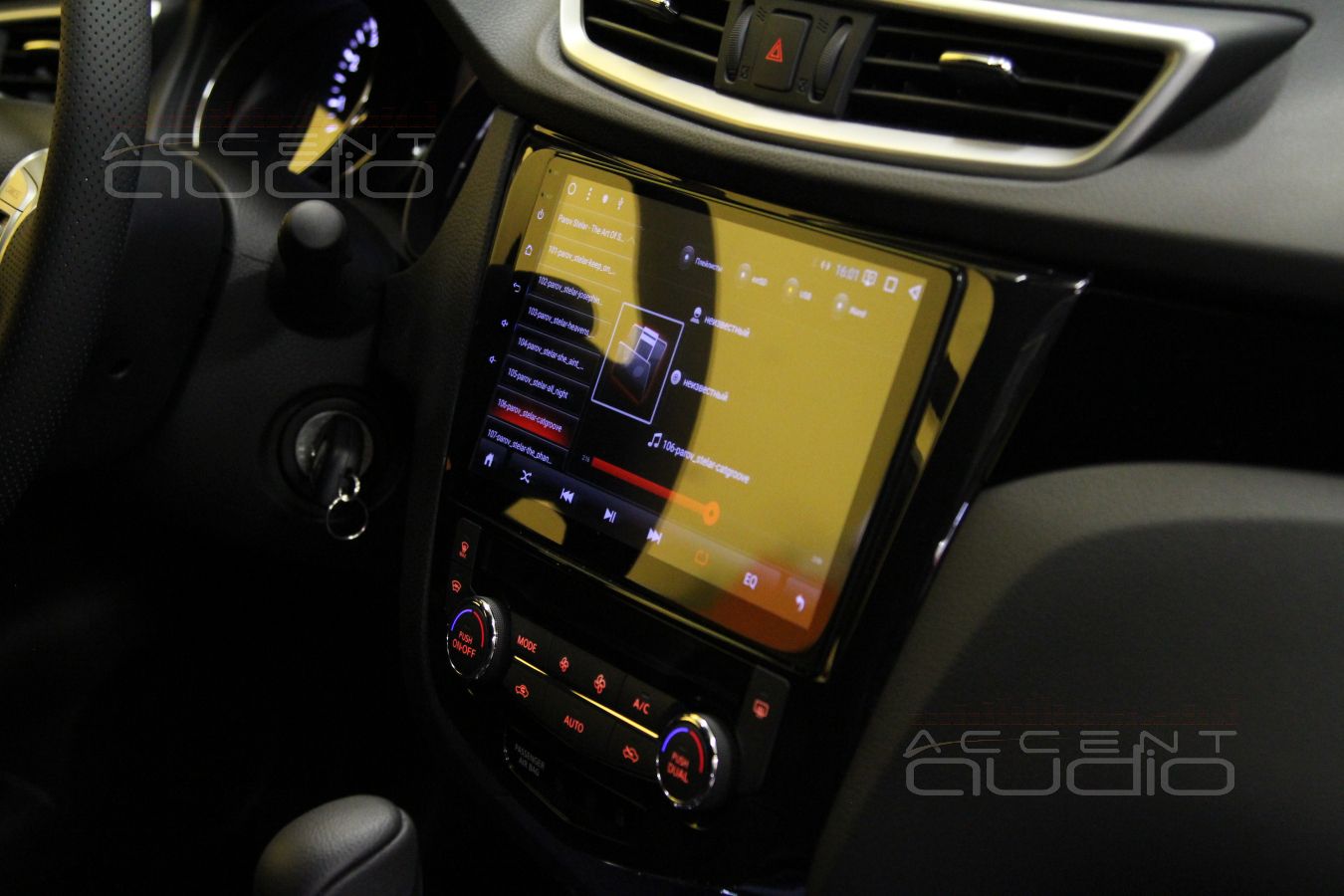 Установка магнитолы Redpower 31310 R IPS DSP ANDROID 7 в Nissan Qashqai J11