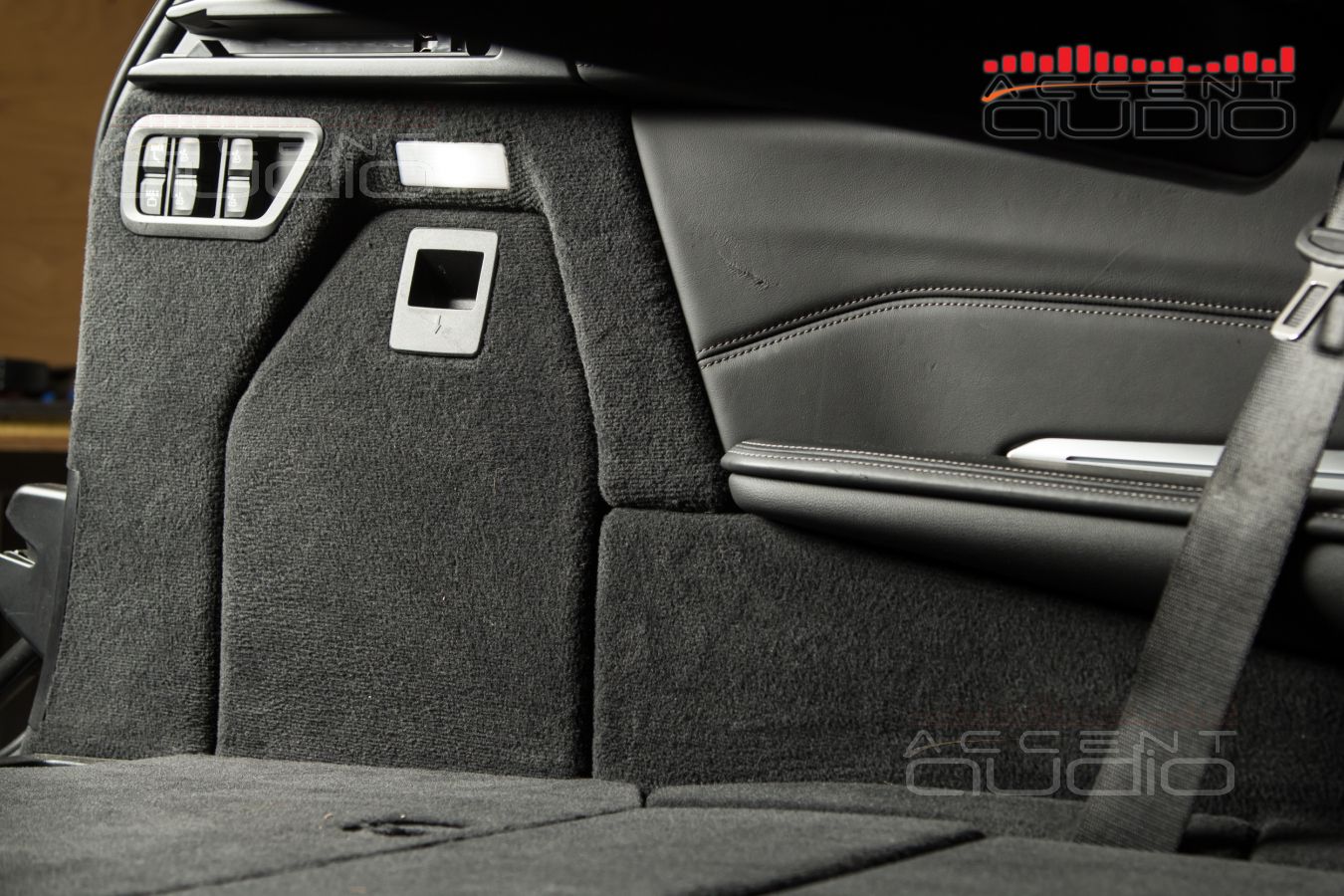 Мощная интеграция аудиофильского сабвуфера Dego в BMW X7