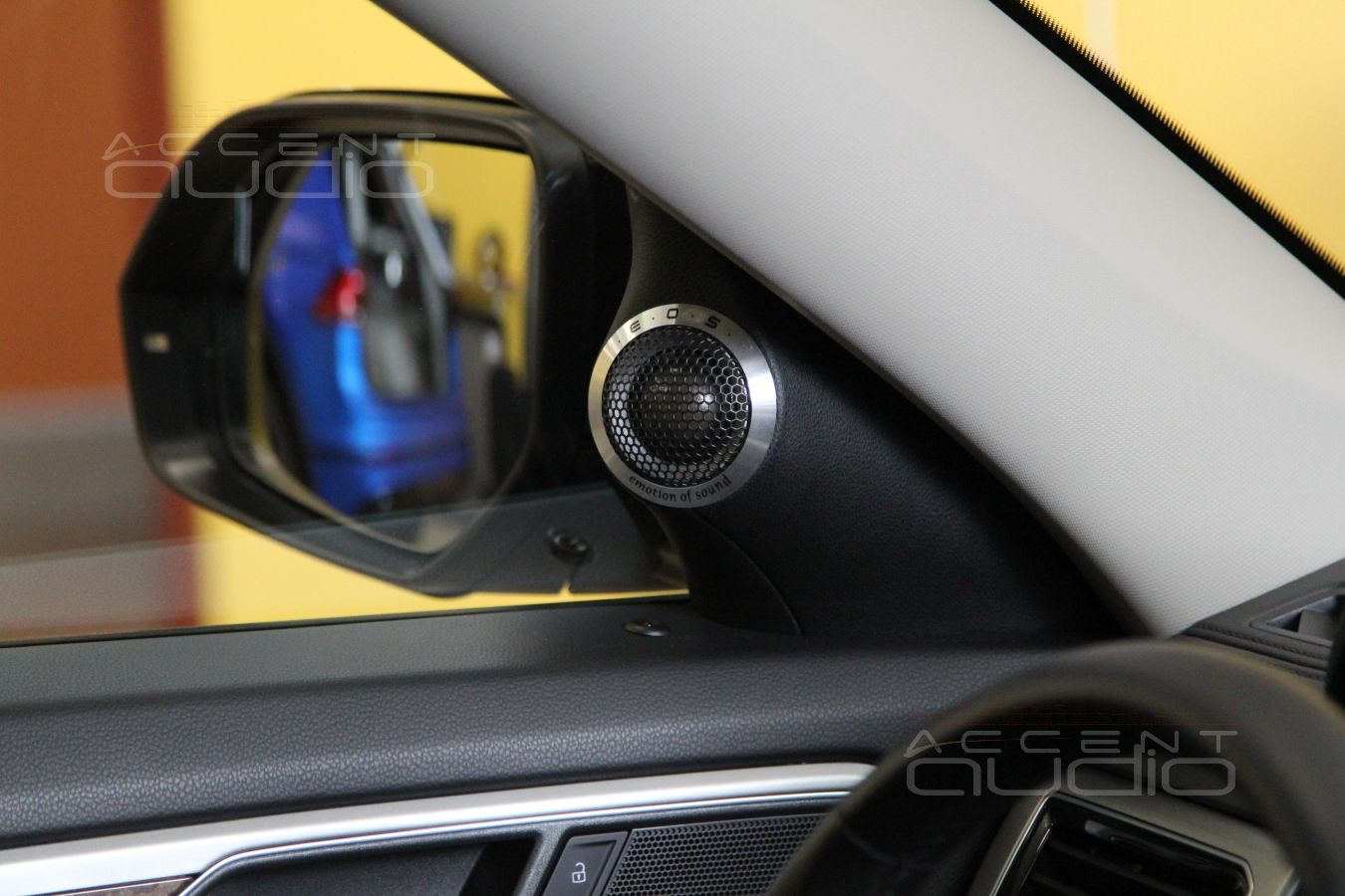 Новая акустика для Teramont: подиумы под твитеры E.O.S