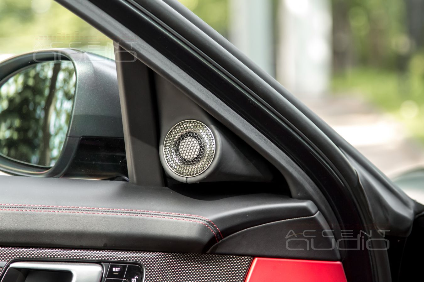 Твитеры Brax GL6 в интерьере Porsche Panamera – стиль и точность