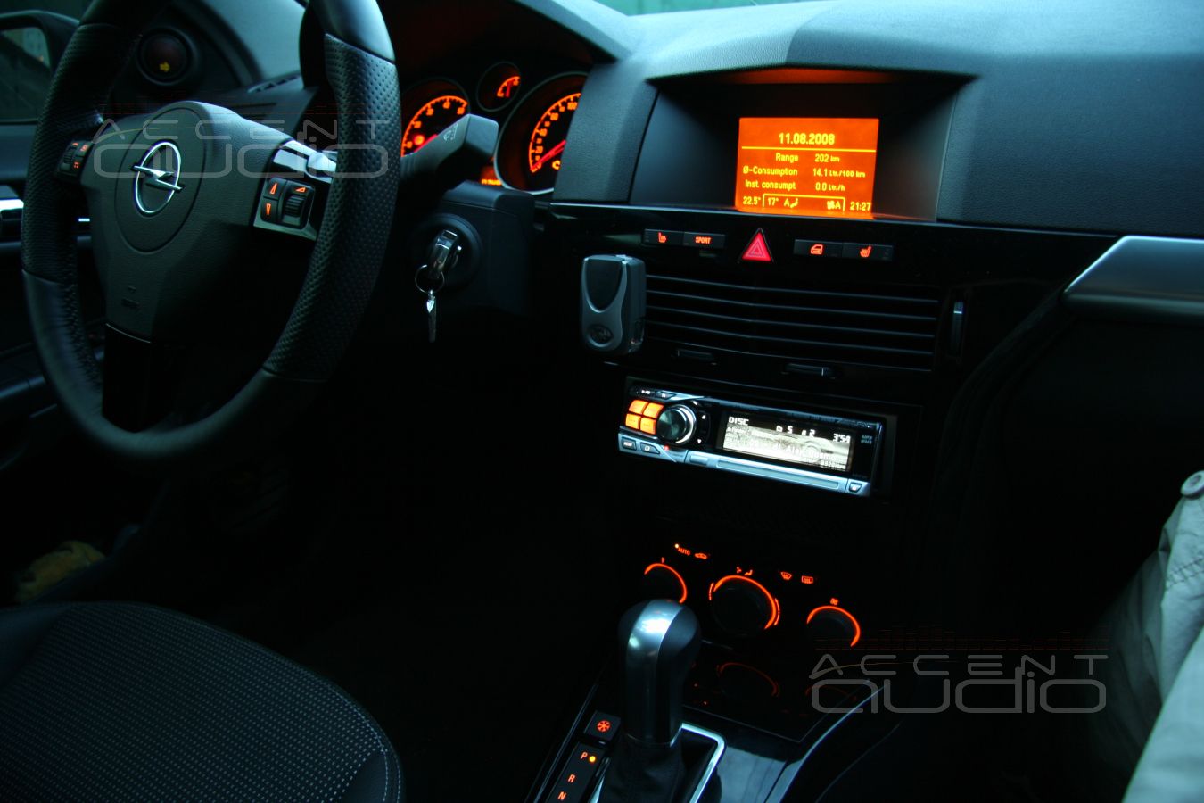 Аудиоинсталляция в новый Opel Astra - 2