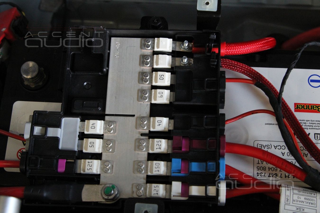 Установка усилителей в BMW X5