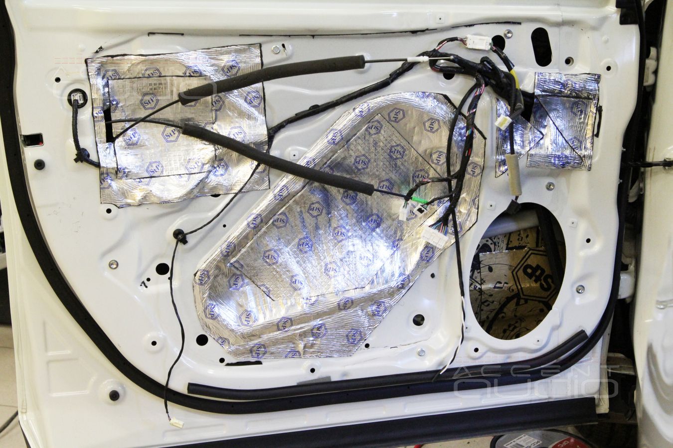 Аудиоподготовка дверей и установка мидбасов